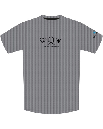 Maillot manches courtes Homme FACTORY TEAM Gris