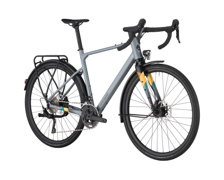 Vélo de route Unisexe GRANDURANCE RD 5 Gris Mortier