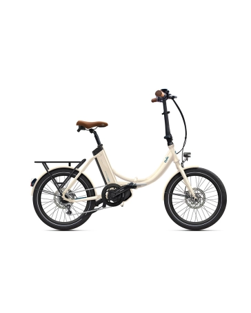 Vélo électrique pliant Unisexe IPEPS 5 iPF400 DUO Blanc Lin