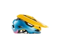 Casque VTT Unisexe TROOPER Jaune/Bleu/Rose - Image 2/5
