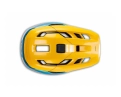 Casque VTT Unisexe TROOPER Jaune/Bleu/Rose - Image 4/5