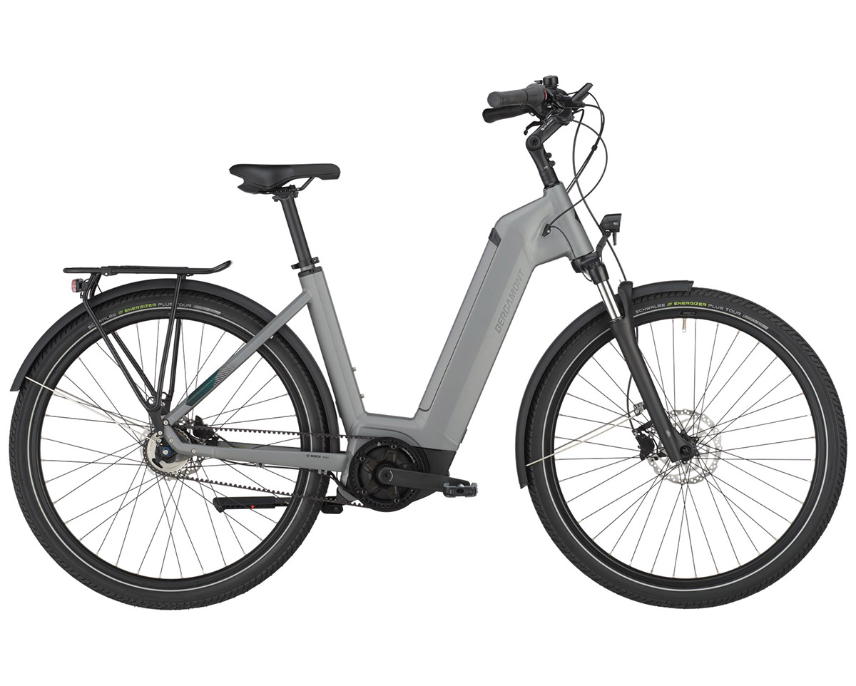 VTC électrique Unisexe E-HORIZON TOUR 30 BELT WAVE Titane/Argent