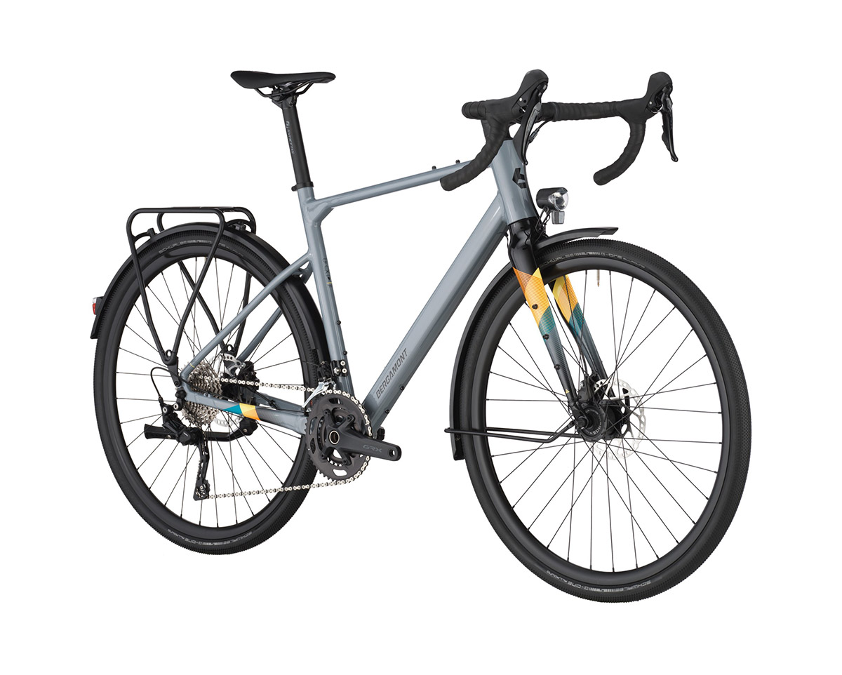 Vélo de route Unisexe GRANDURANCE RD 5 Gris Mortier