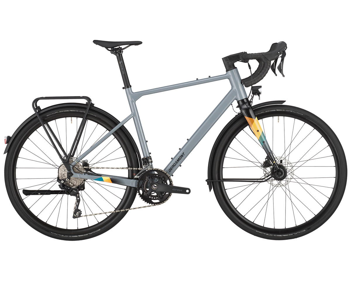 Vélo de route Unisexe GRANDURANCE RD 5 Gris Mortier