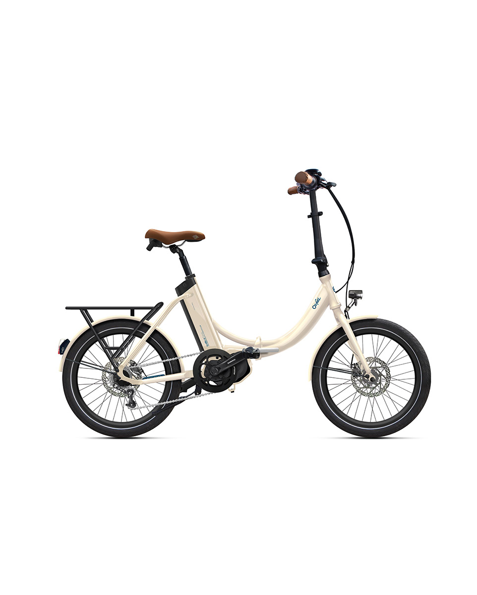 Vélo électrique pliant Unisexe IPEPS 5 iPF400 DUO Blanc Lin